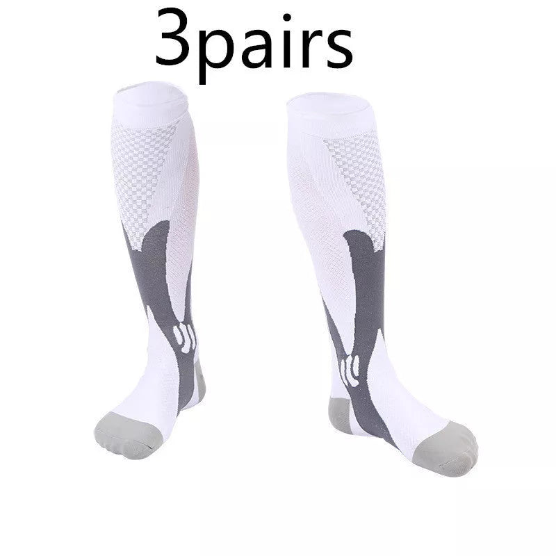 Outdoor Sports Magic Compression Stretch Socks in various colors for enhanced athletic performance
