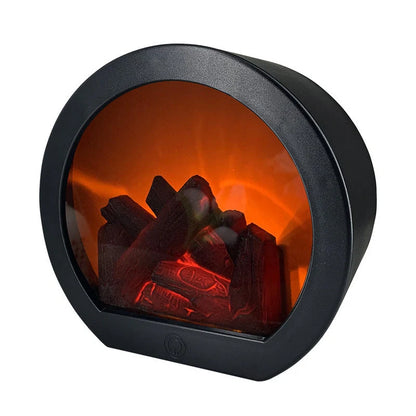 Dynamic Vision 3D Flame Touch Fireplace Lantern Lamp with realistic flickering flames