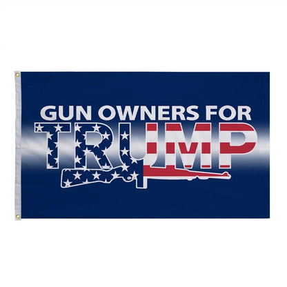 2024 Trump Fuck Biden custom flag 90x150cm pongee polyester with wooden pole, screen printed design