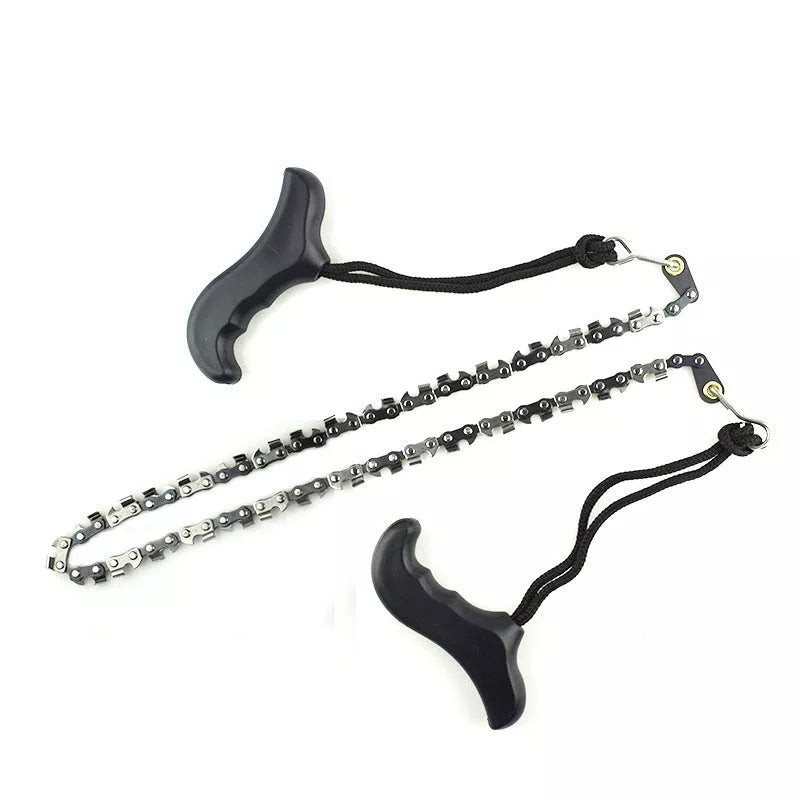 Camouflage Pull Strap Hand Zipper Saw with folding design for outdoor use
