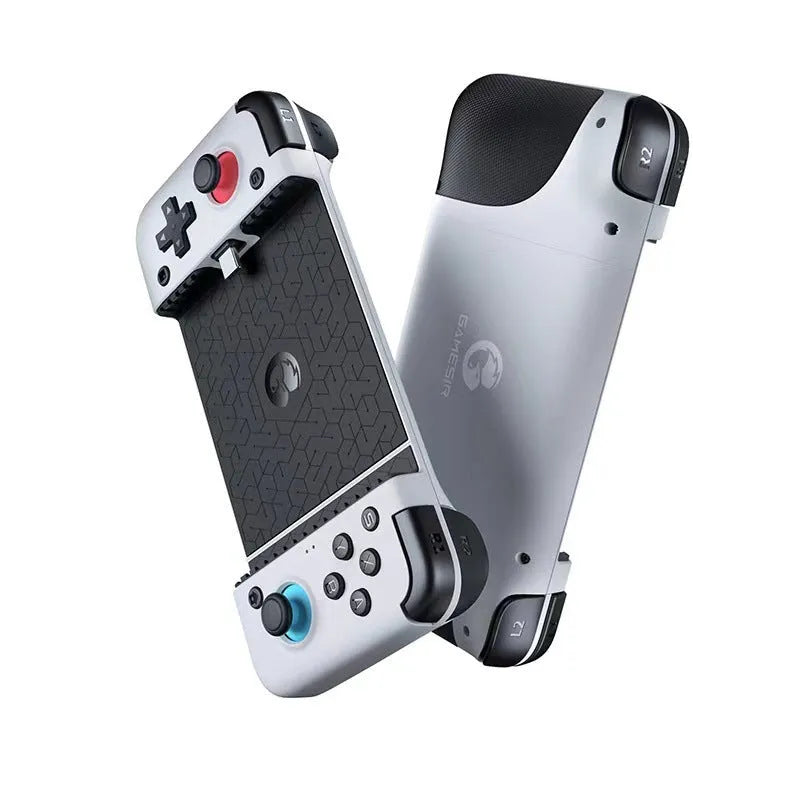 Gaze Chicks X2 Android game controller with Switch-style handle and USB connection