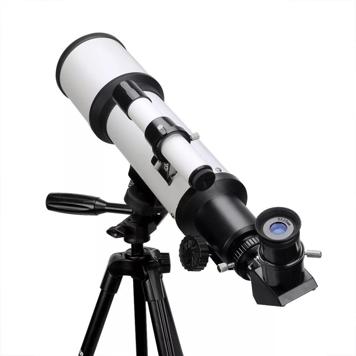 Svbony 70mm Refracting Telescope with aluminum tripod and photography stand