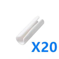 Non-slip sheet clips in various colors securing bedding neatly in place