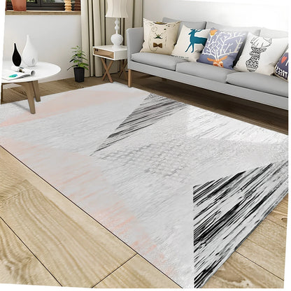 Rectangle carpet in multiple sizes with thickened washable construction