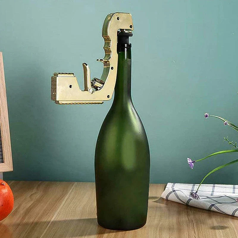 Champagne Bottle Sprayer - A versatile tool that transforms any champagne bottle into a sparkling party trick with its precise spray control and ergonomic design.
