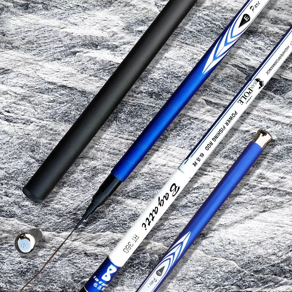 Carbon Super Light Fishing Rod with braided tip for precision fishing