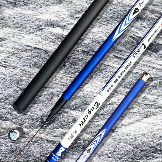 Carbon Super Light Fishing Rod with braided tip for precision fishing