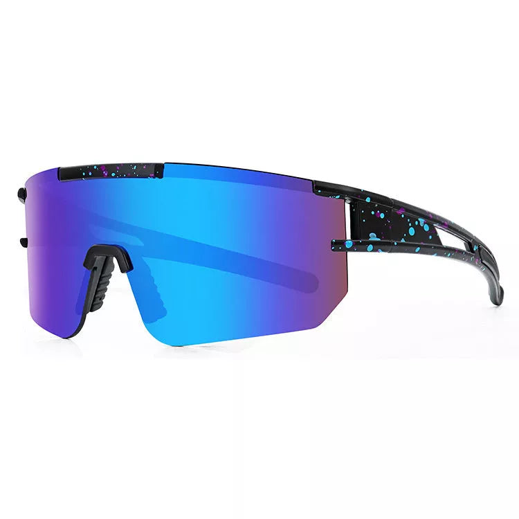 Summer cycling glasses with polarized lenses for outdoor sports, available in multiple colors