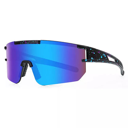 Summer cycling glasses with polarized lenses for outdoor sports, available in multiple colors