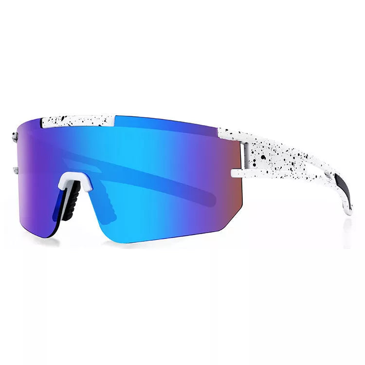Summer cycling glasses with polarized lenses for outdoor sports, available in multiple colors