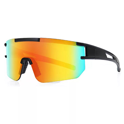 Summer cycling glasses with polarized lenses for outdoor sports, available in multiple colors