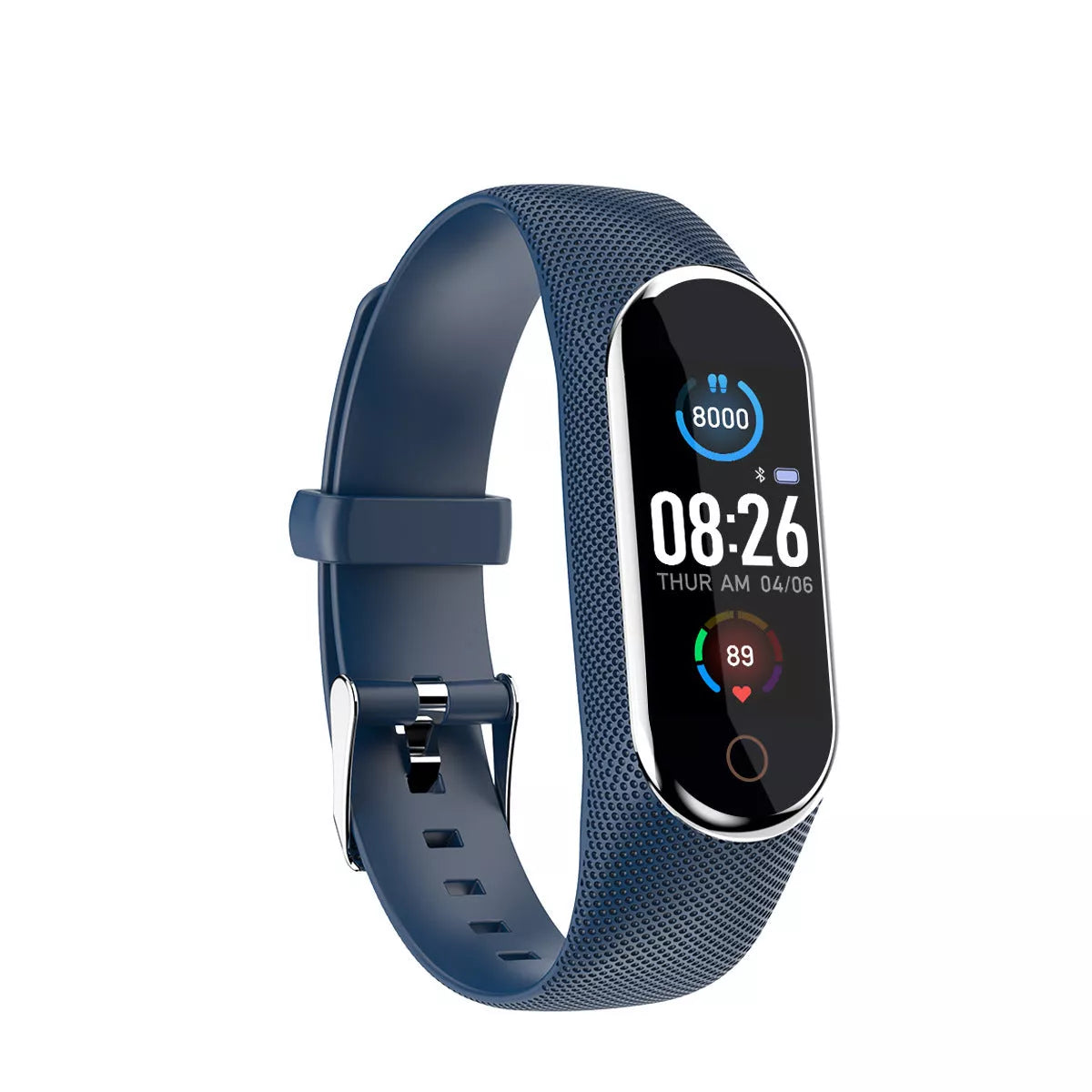 M8 Smart Bracelet with ECG and heart rate monitoring on wrist