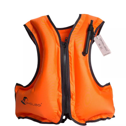 Spot Inflatable Life Jackets in various colors for children and adults
