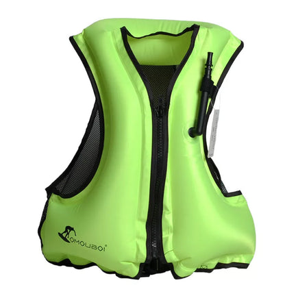 Spot Inflatable Life Jackets in various colors for children and adults