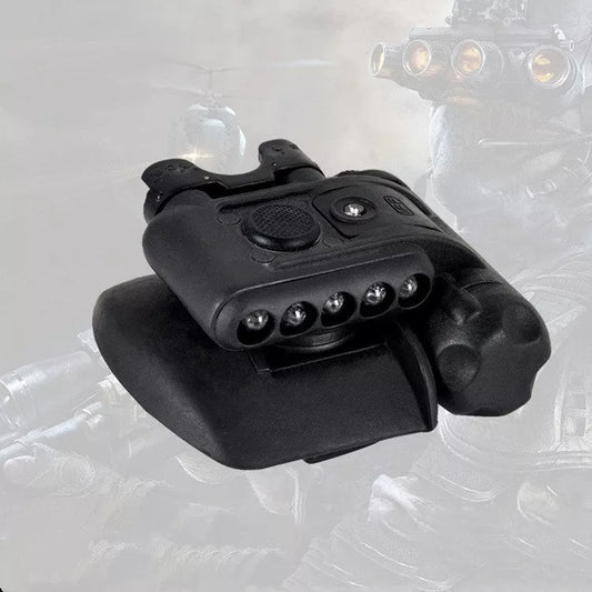 Element second generation tactical helmet lamp in black and sand colors with multi-LED lighting