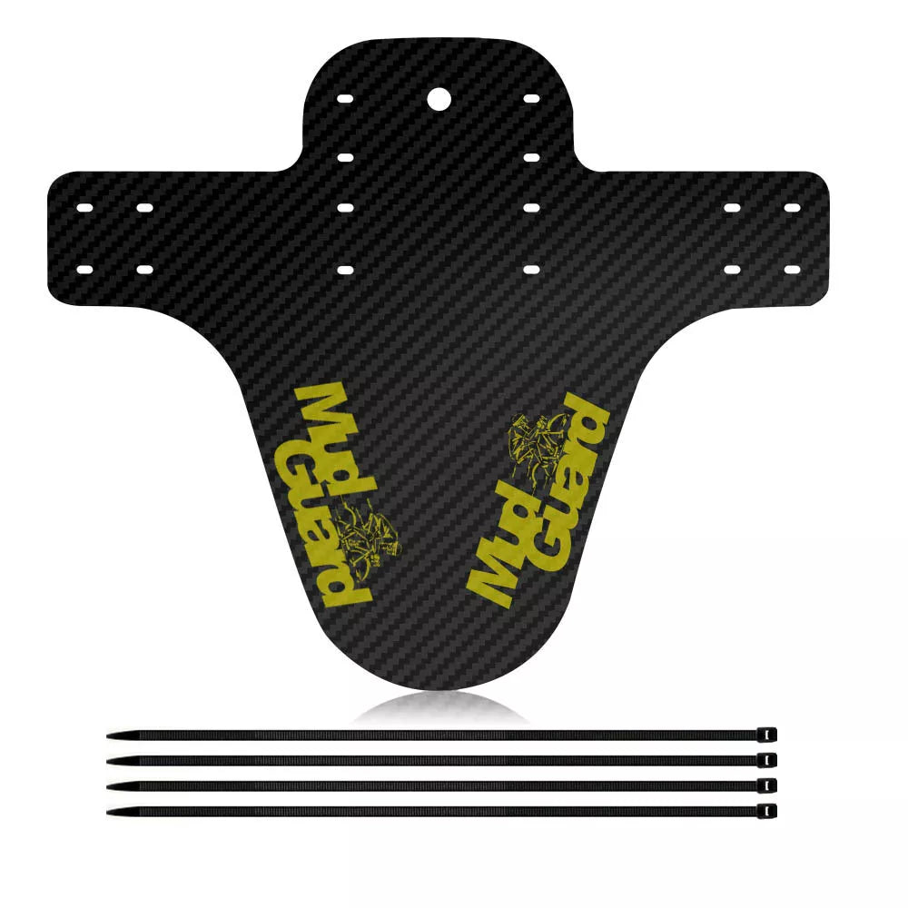 HT-11M carbon fiber pattern bicycle fender in multiple colors