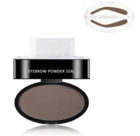 Premium Eyebrow Stamp Kit with waterproof, sweat-proof formula for effortless, natural-looking brows
