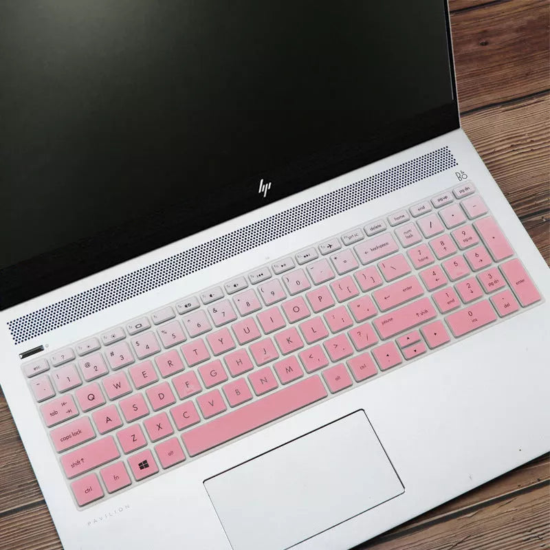 15.6-inch silicone keyboard film for HP Light and Shadow Wizard 4th Generation laptop in various colors
