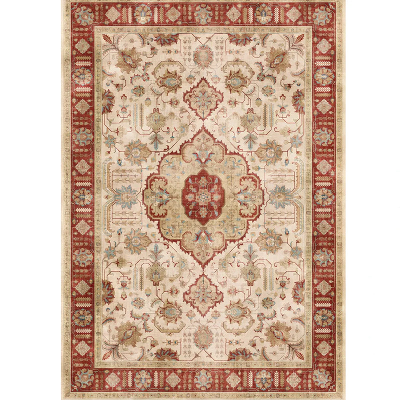 Short pile wool carpet with machine-woven plant patterns available in six colours and three standard UK sizes for study flooring