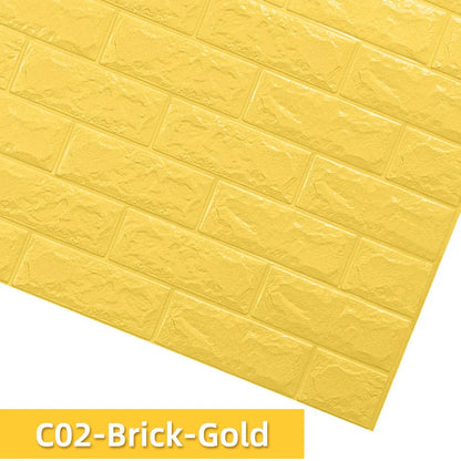 Stylish 3D wall decals in various colors for bedroom decoration