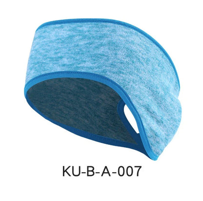 Premium windproof, moisture-wicking ear warmers in assorted colors for comfortable wear during cold weather running and outdoor activities