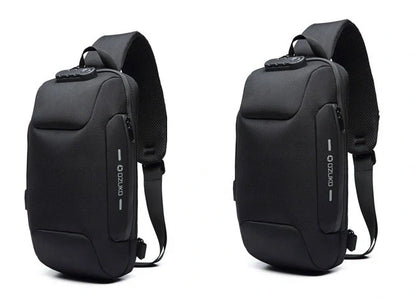 Multifunctional Anti-Theft Waterproof Chest Bag with USB in various colors