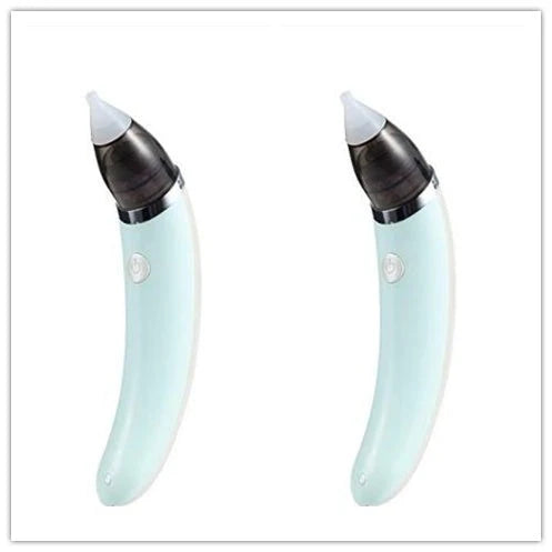 Electric Nasal Aspirator with Adjustable Suction Power and Soft Silicone Tips for Gentle Nasal Clearing in Babies