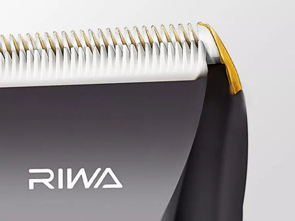 Household Hair Clipper Electric Shaver with titanium-ceramic blades and LED display