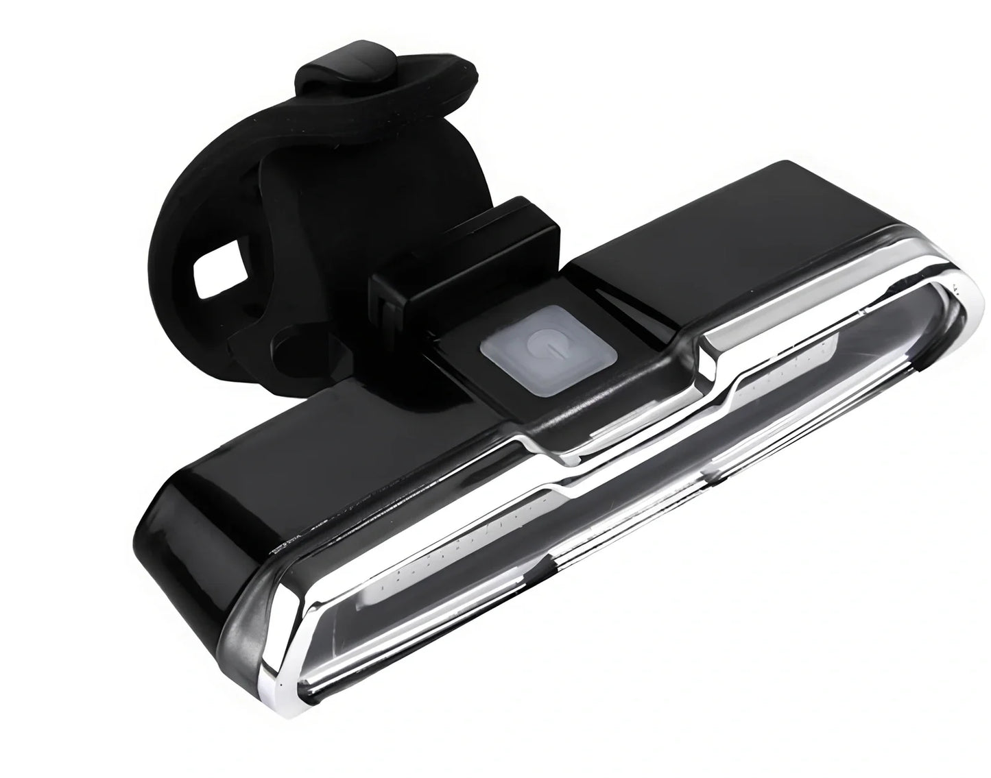 USB rechargeable red and blue mountain bike taillight with compact design and multiple lighting modes