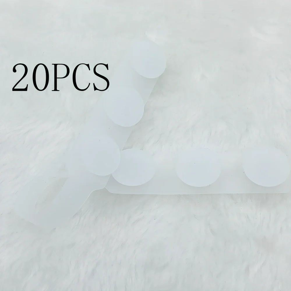 Silicone mask extension strap showing 1.5cm width and colour options including transparent