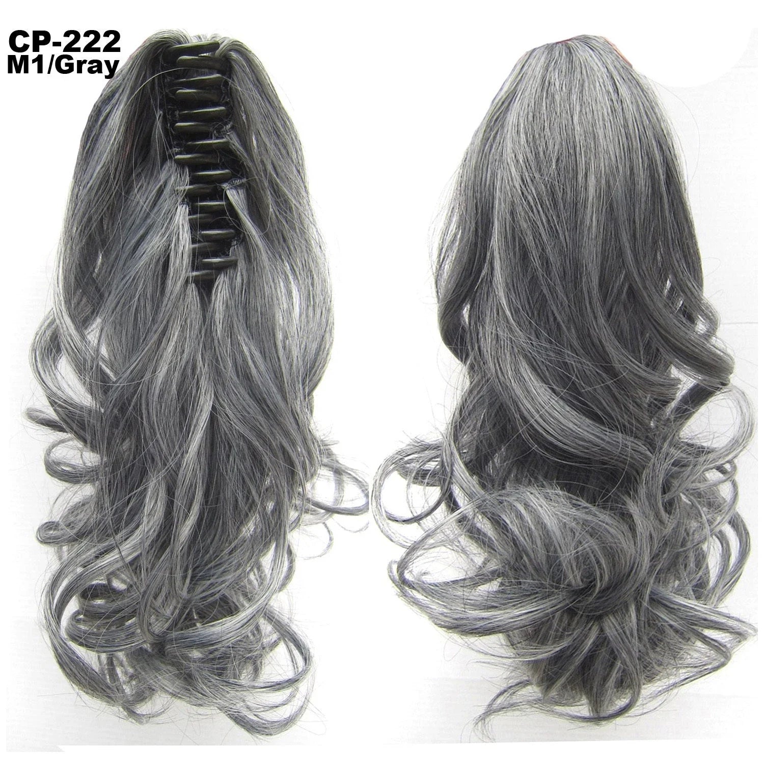 Stylish ponytail hair extension with natural-looking synthetic fibers for comfortable all-day wear