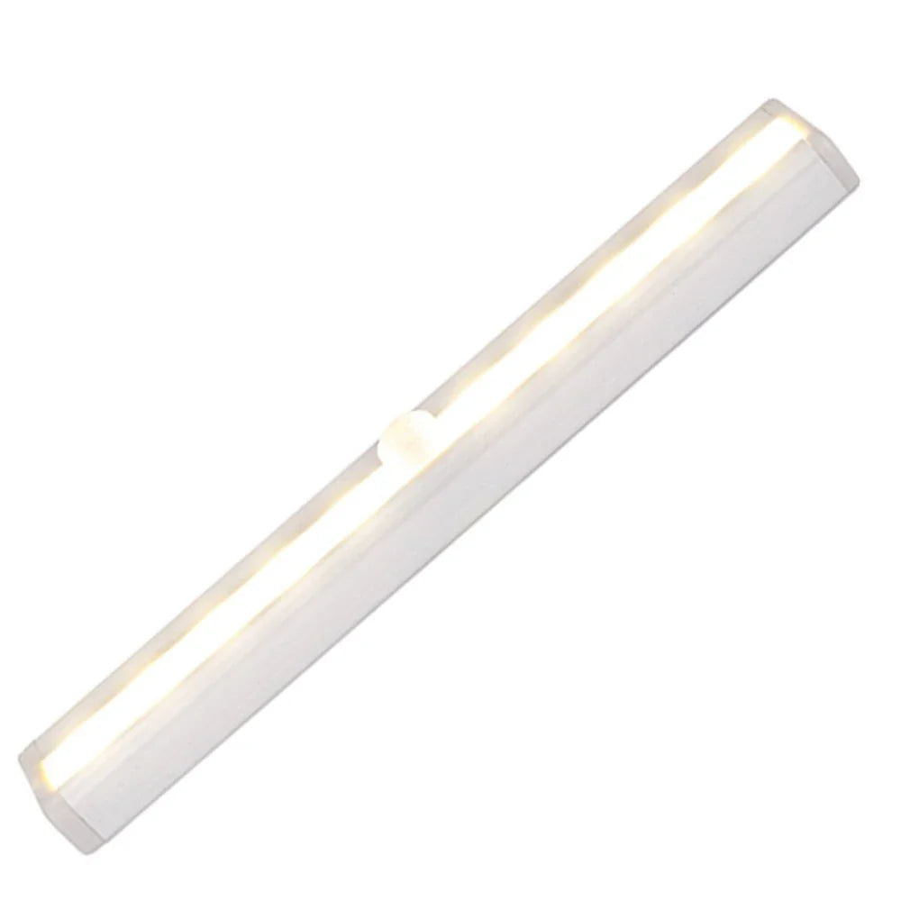 Motion-activated LED cabinet light with infrared sensor for hands-free convenience and energy-efficient illumination