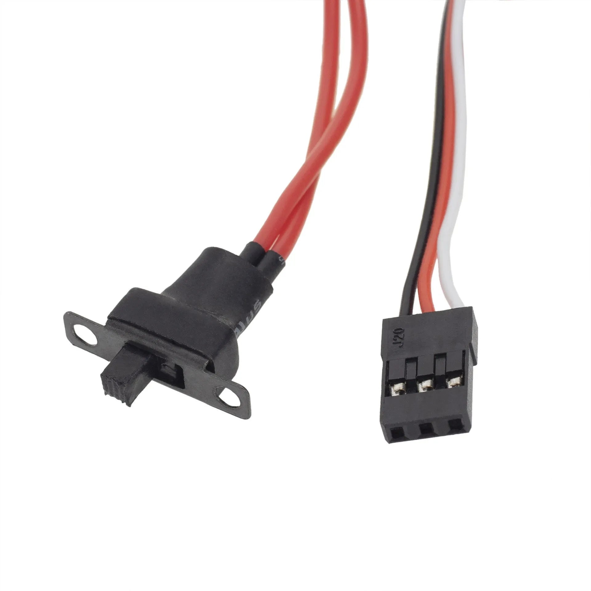 Small Boat G500 40A miniature brushed electronic speed controller for RC cars on a workbench