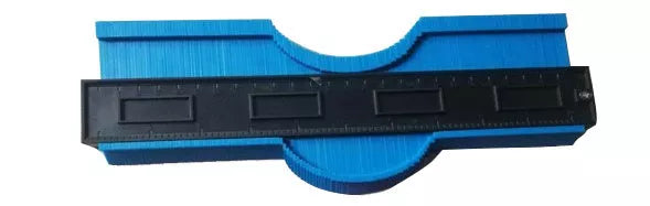 Radial Ruler Contour Gauge for measuring irregular shapes with precision