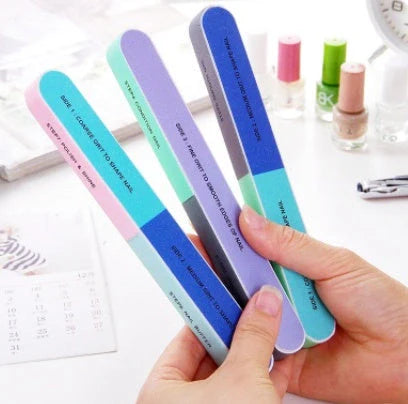 Professional nail care set with stainless steel clippers, polishing tool, and baking lamp for home and salon use