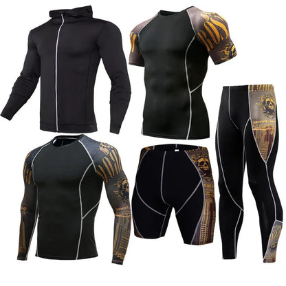Quick-drying running suit in blue, made from milk silk and 90% polyester, available in multiple sizes and colours.