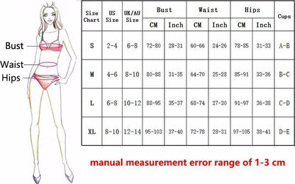 Yellow and dark green solid colour women's triangle banded polyester bikini swimsuit