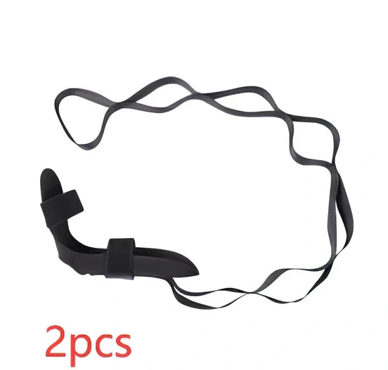 Fitness stretching belt for plantar fasciitis with 23cm length and multiple colour options