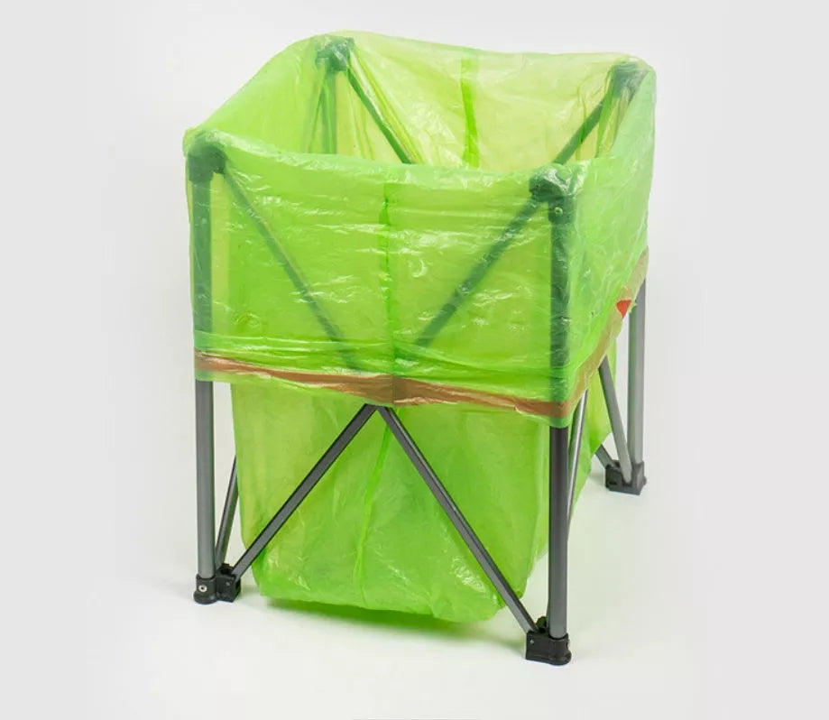 Brother BRS-94 green portable folding toilet for outdoor and travel use