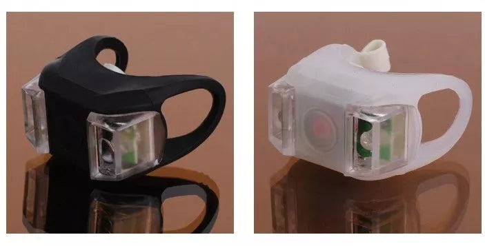 Waterproof mountain bike LED warning lights with quick-release design