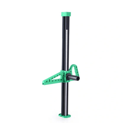 EasyRippertm Drywall Cutter in black, adjustable 2-60cm width, 72.5cm long with rubber grip and stainless frame