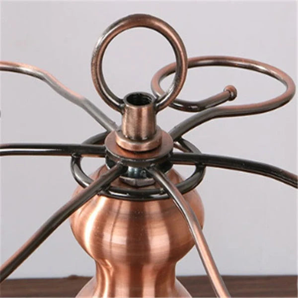 Bronze metal wine glass rack for upside down storage, dimensions 32x26x26CM