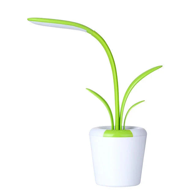 Chic USB-Powered LED Desk Lamp with Adjustable Brightness and Ambient Lighting Modes