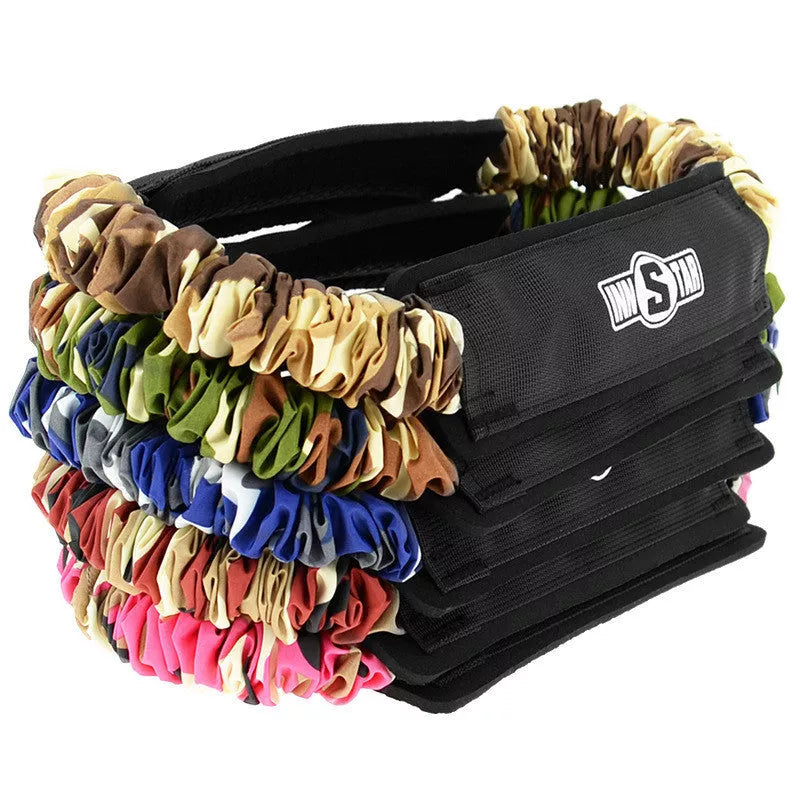 Fitness Tension Band Yoga Resistance Elastic Ring in camouflage colors