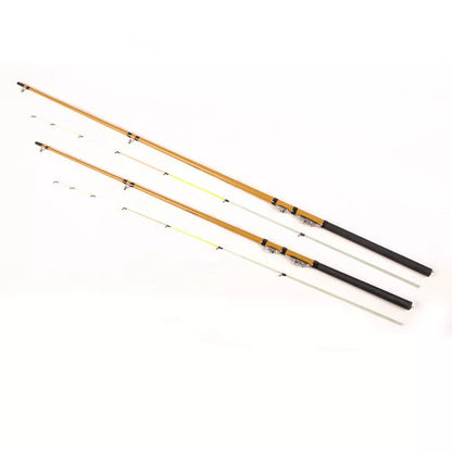 Blue FRP fishing rod boat raft rod with hard tuning, lengths 1.5m and 1.3m