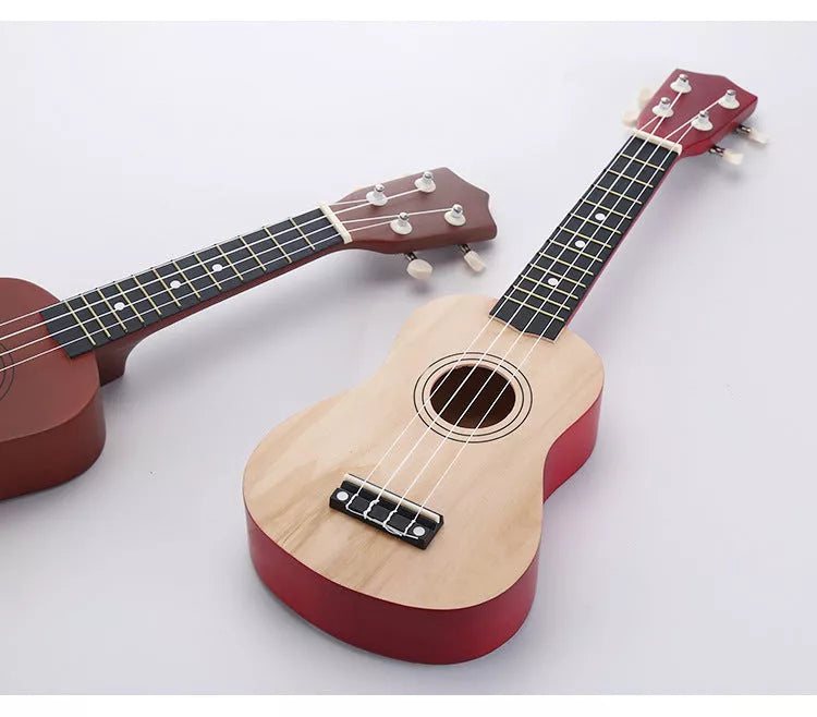 Children's 21-inch beginner guitar ukulele by Junning in various colors