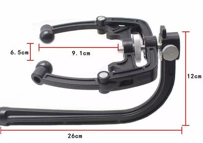 Black PVC reel fishing gear winding tool for efficient line management