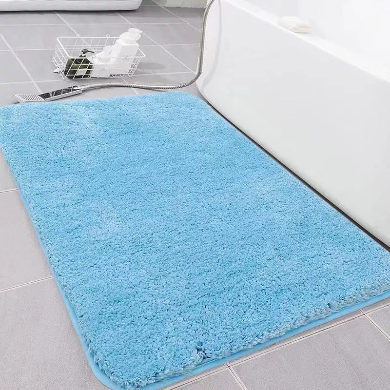 Polyester fiber doormat in various colors and sizes for home entryways