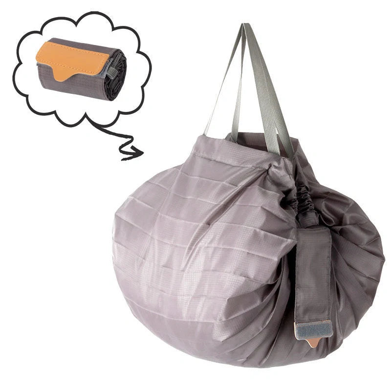 Dorathye Foldable Waterproof Shopping Bags in various colors, showcasing large capacity and durable design