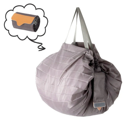 Dorathye Foldable Waterproof Shopping Bags in various colors, showcasing large capacity and durable design